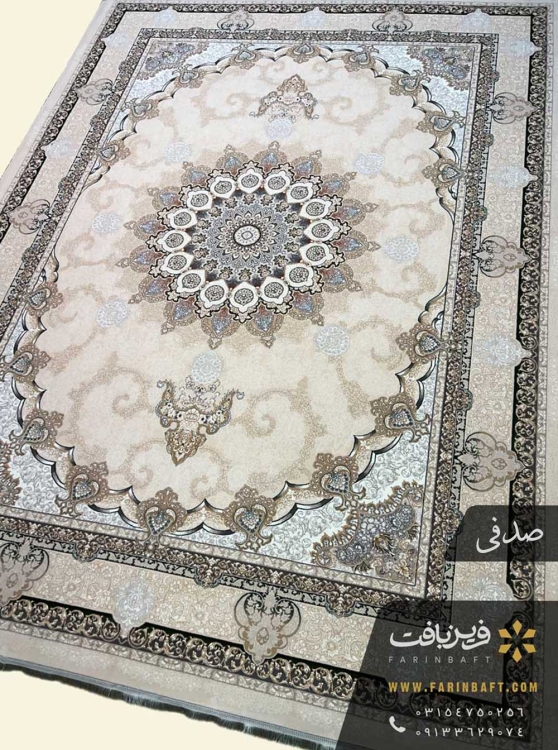 فرش طرح آنیسا 700 شانه صدفی